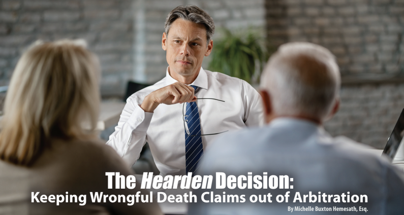 The Hearden Decision: Keeping Wrongful Death Claims out of Arbitration